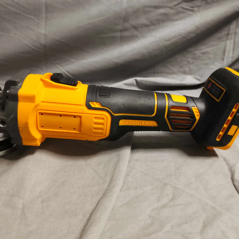 CORDLESS ANGLE GRINDER – BRUSHLESS MOTOR - MODEL UNSPECIFIED