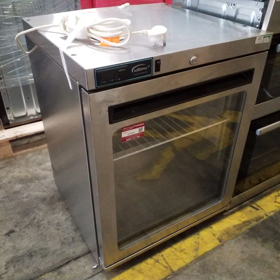 WILLIAMS HA135SA SINGLE DOOR 135LTR UNDERCOUNTER REFRIGERATOR
