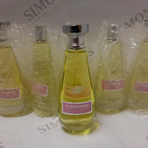 LOT OF 6 X 100ML ALESSANDRO DELLA TORRE 100ML EAU DE TOILETTE (TESTERS)