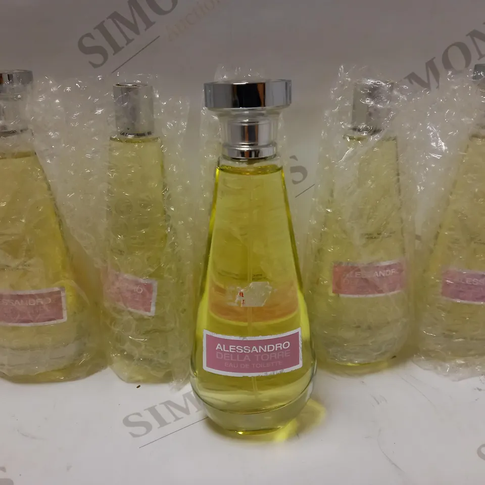 LOT OF 6 X 100ML ALESSANDRO DELLA TORRE 100ML EAU DE TOILETTE (TESTERS)