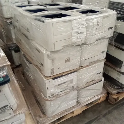 PALLET TO CONTAIN A LARGE ASSORTMENT OF XEROX PRINTERS
