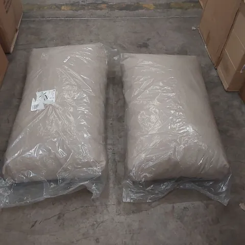 BAGGED PAIR OF LARGE CUSHIONS