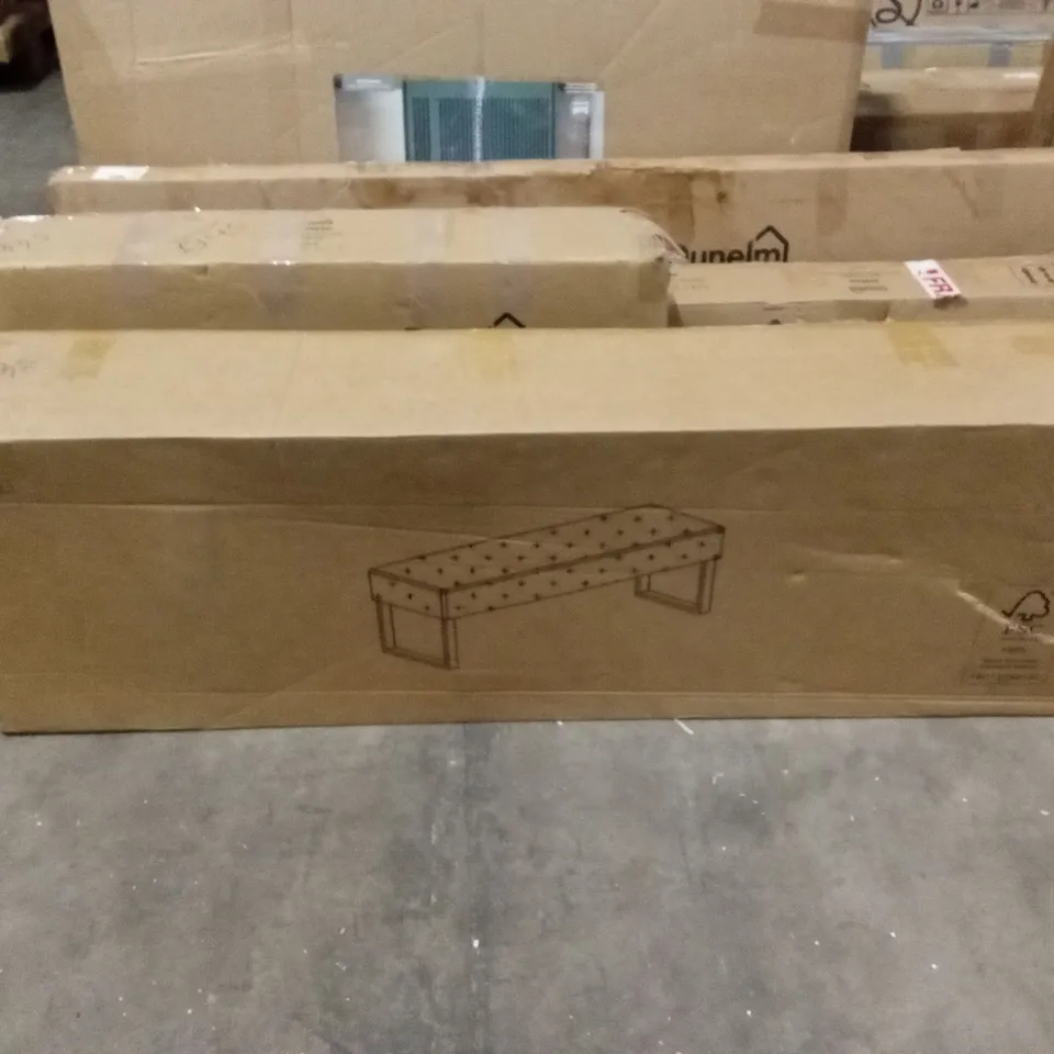 BOXED VALETTA DINING BENCH (1 BOX)