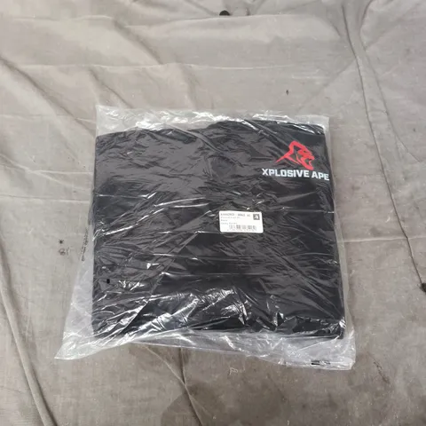 XPLOSIVE APE GYMWEAR - BLACK HOODIE – ORIGINAL LOGO V2, XL, STRING HOODIE