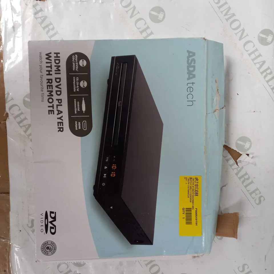 HDMI DVD PLAYER WITH REMOTE