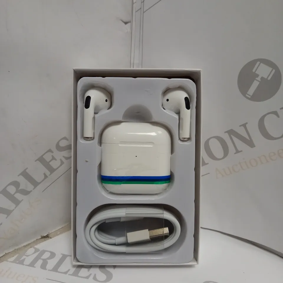BOXED BLUETOOTH PRO 200 EARBUDS - WHITE. 