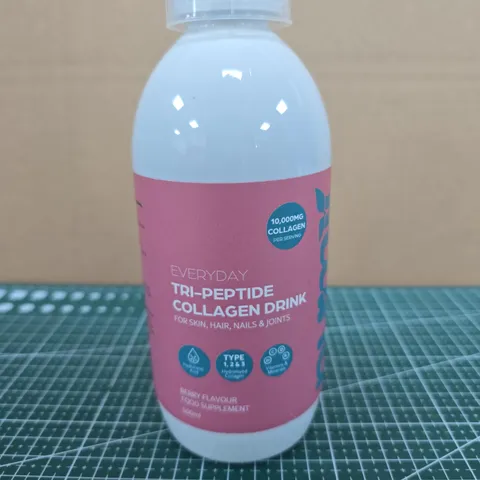 TRI-PEPTIDE COLLAGEN DRINK – BERRY FLAVOUR, 500ML (FOOD SUPPLEMENT)