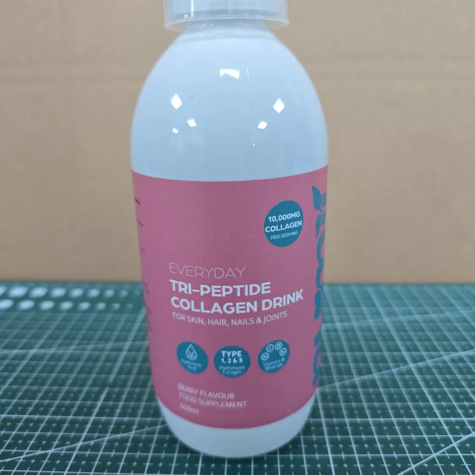 TRI-PEPTIDE COLLAGEN DRINK – BERRY FLAVOUR, 500ML (FOOD SUPPLEMENT)