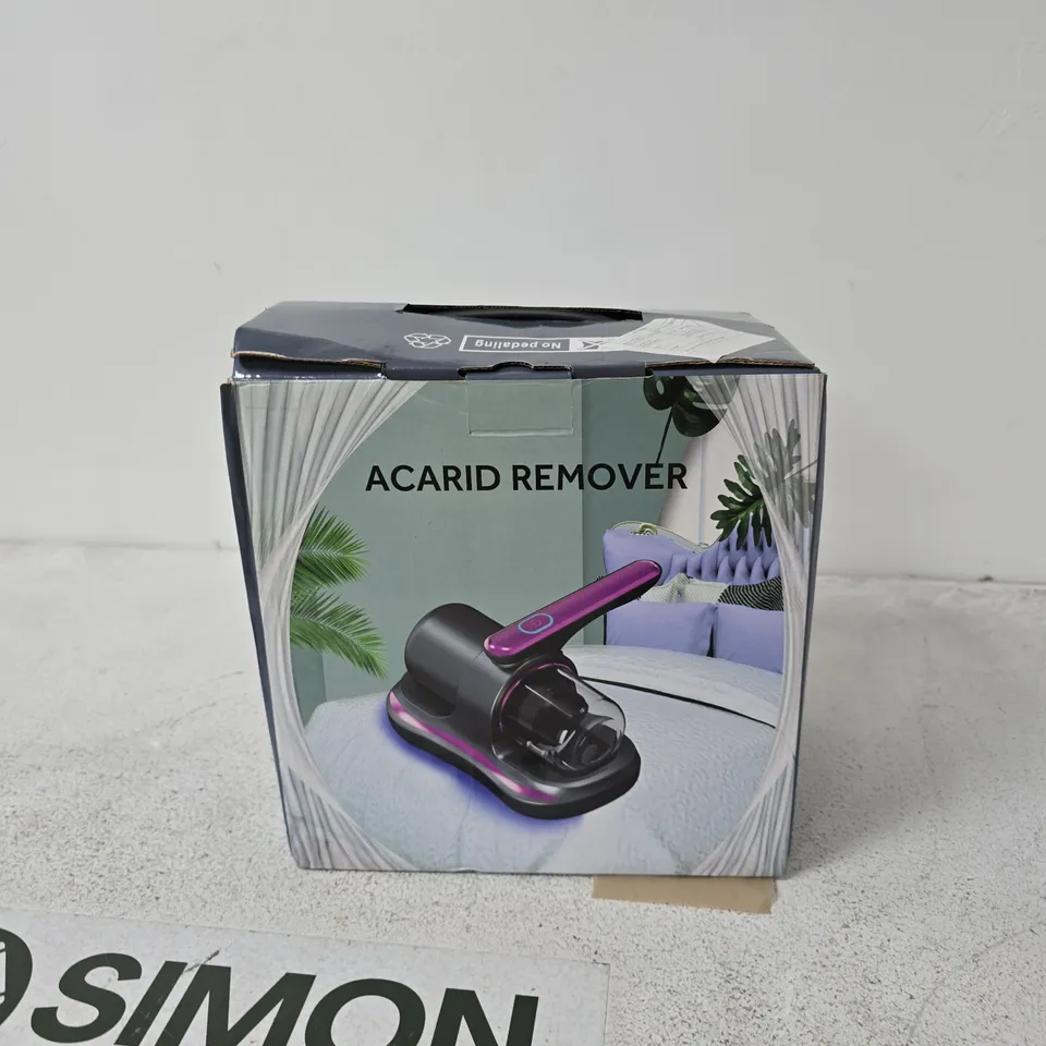 BOXED ACARID REMOVER – HANDHELD CLEANING APPLIANCE