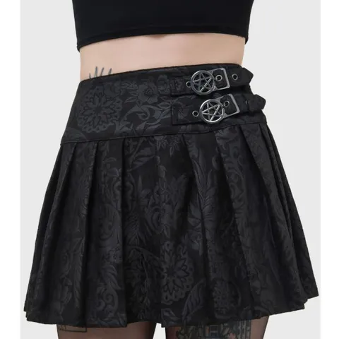 FIVE BRAND NEW KILLSTAR BAT GIRL SKIRT [BLACK LILY]