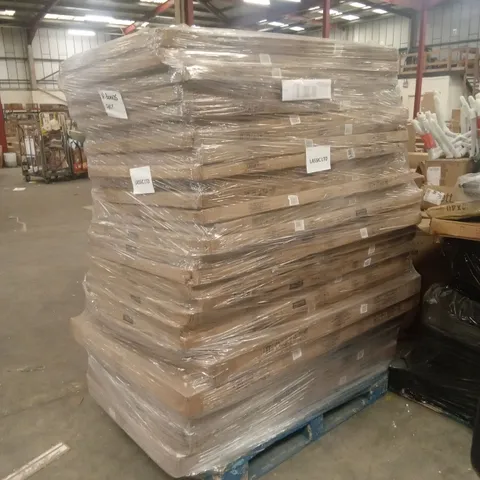 PALLET OF ASSORTED INCOMPLETE BED PARTS AND PIECES , HEADBOARDS ONLY