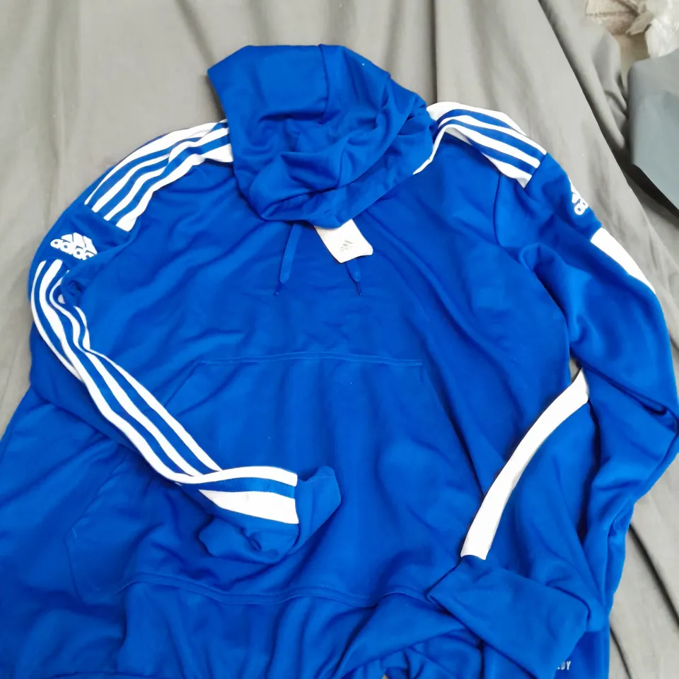 ADIDAS BLUETRACK HOODY NAVY LARGE 