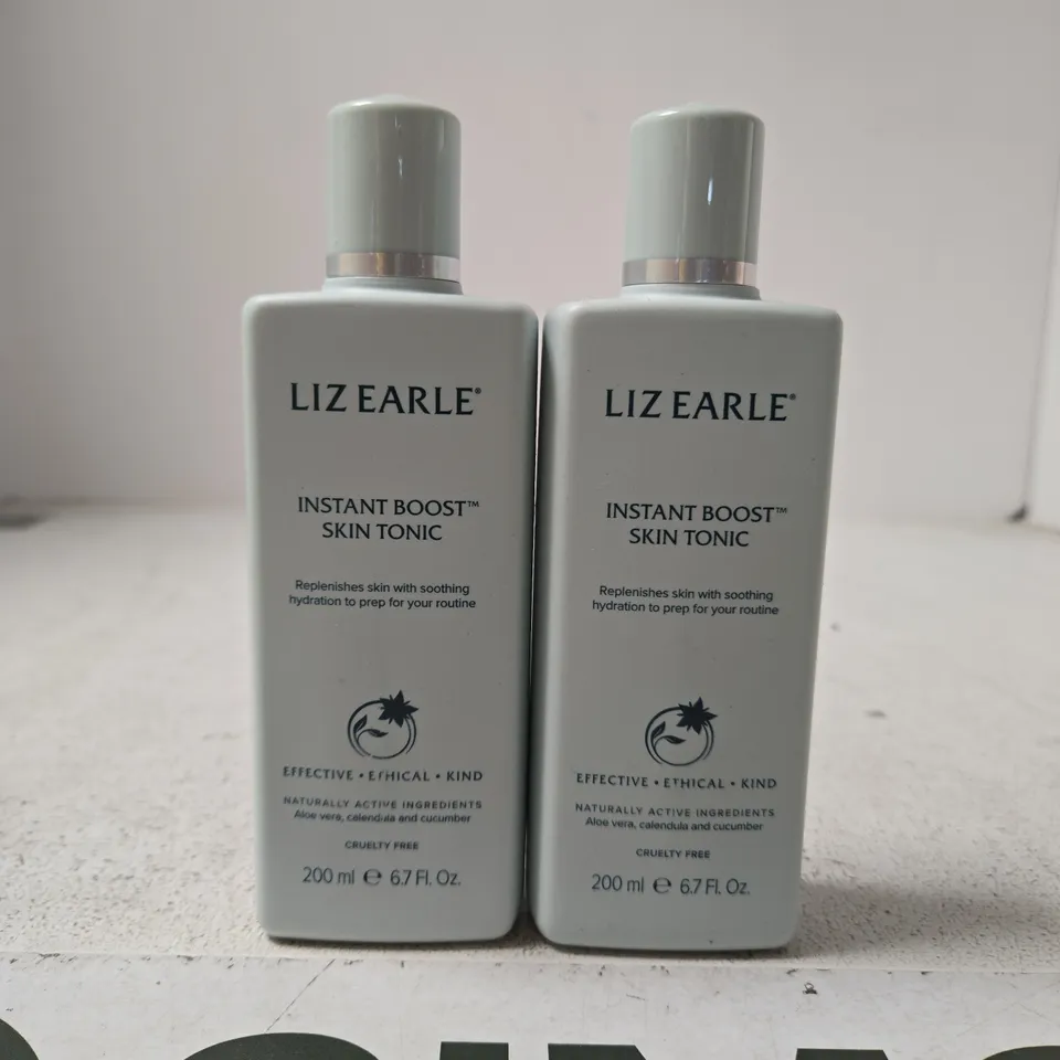 LIZ EARLE INSTANT BOOST SKIN TONIC - 200 ML X 2
