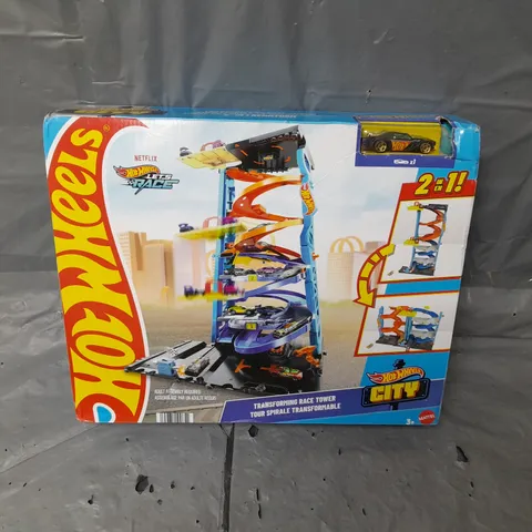 HOT WHEELS TRANSFORMING RACE TOWER 