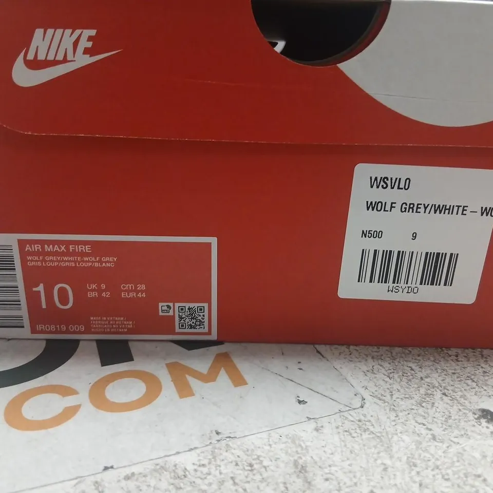 NIKE AIR MAX 97 WOLF GREY/WHITE – UK 9 (US 10)