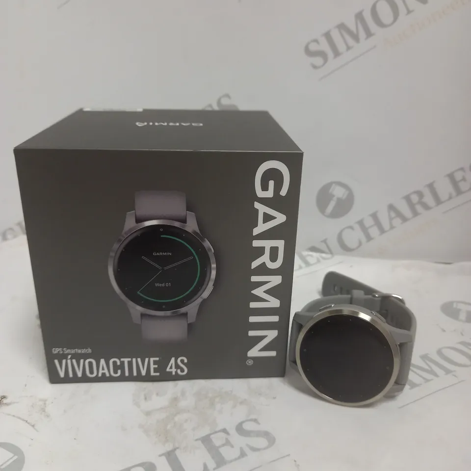 BOXED GARMIN VIVOACTIVE 4S GPS SMARTWATCH 