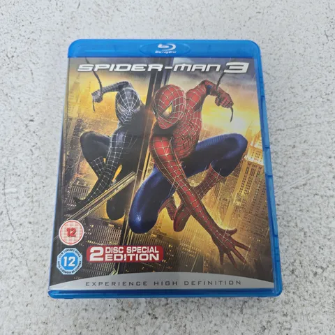 SPIDER-MAN 3 BLU-RAY DISC