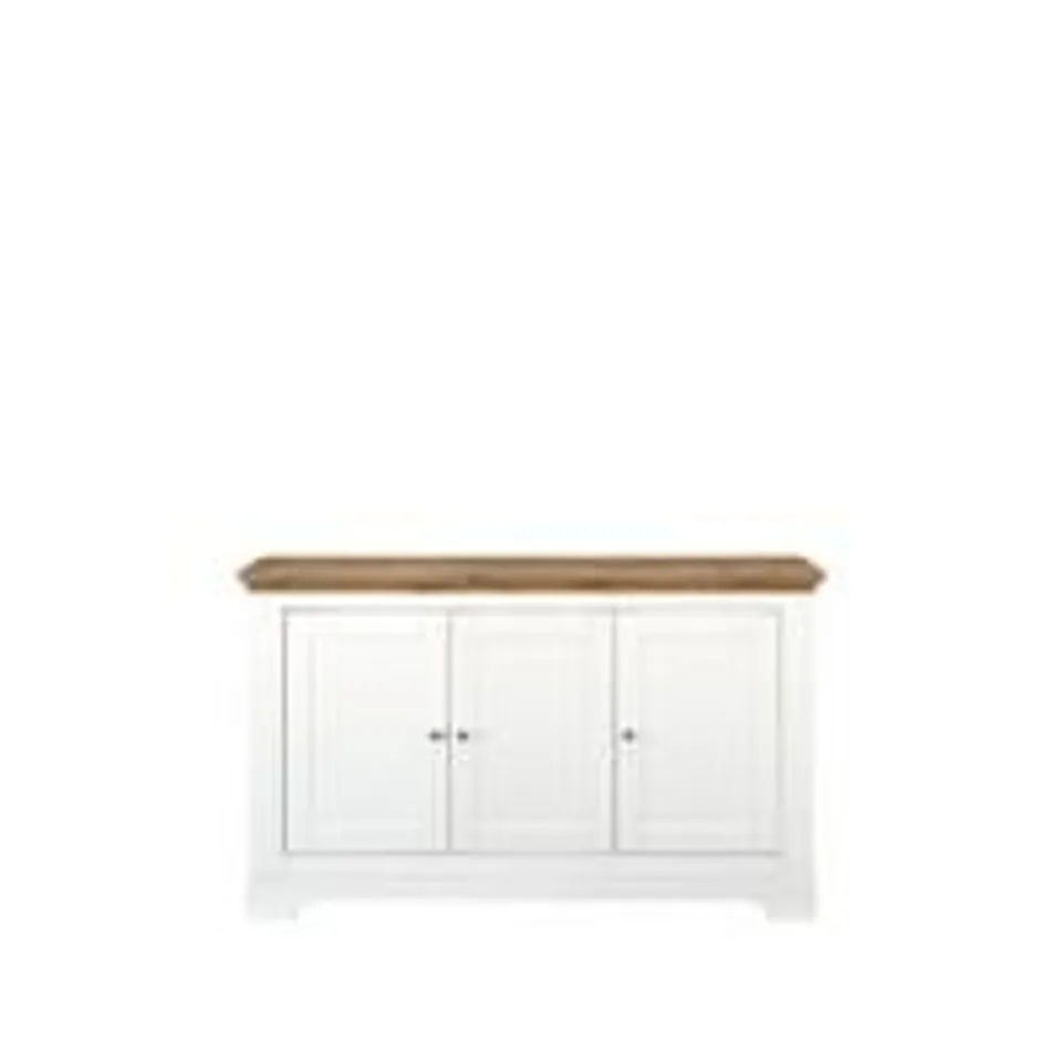 BOXED GRADE 1 WILTSHIRE OAK-EFFECT LARGE SIDEBOARD (1 BOX)