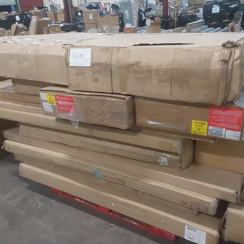 PALLET OF ASSORTED FLAT PACK FURNITURE PARTS