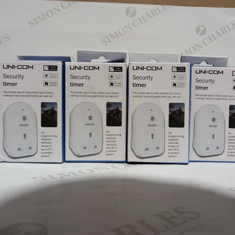 UNI-COM SET OF 4 SECURITY TIMERS