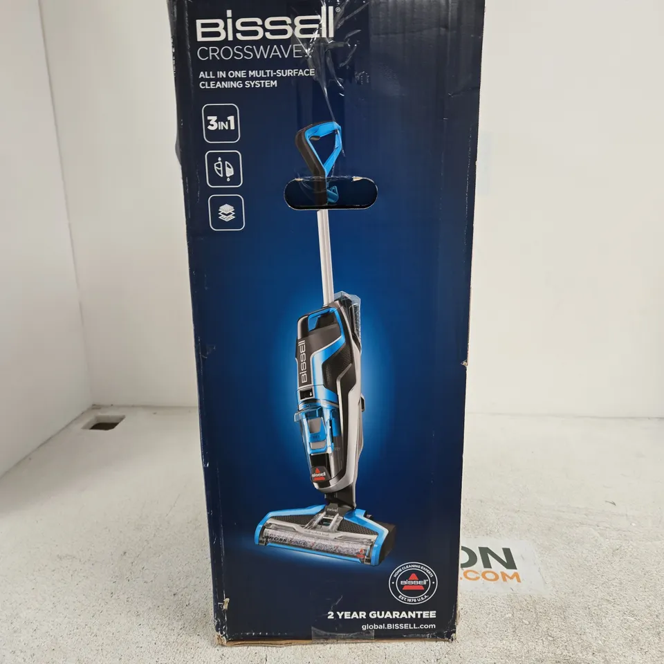 BISSELL CROSSWAVE 3-IN-1 ALL-IN-ONE MULTI-SURFACE CLEANING SYSTEM – BOXED
