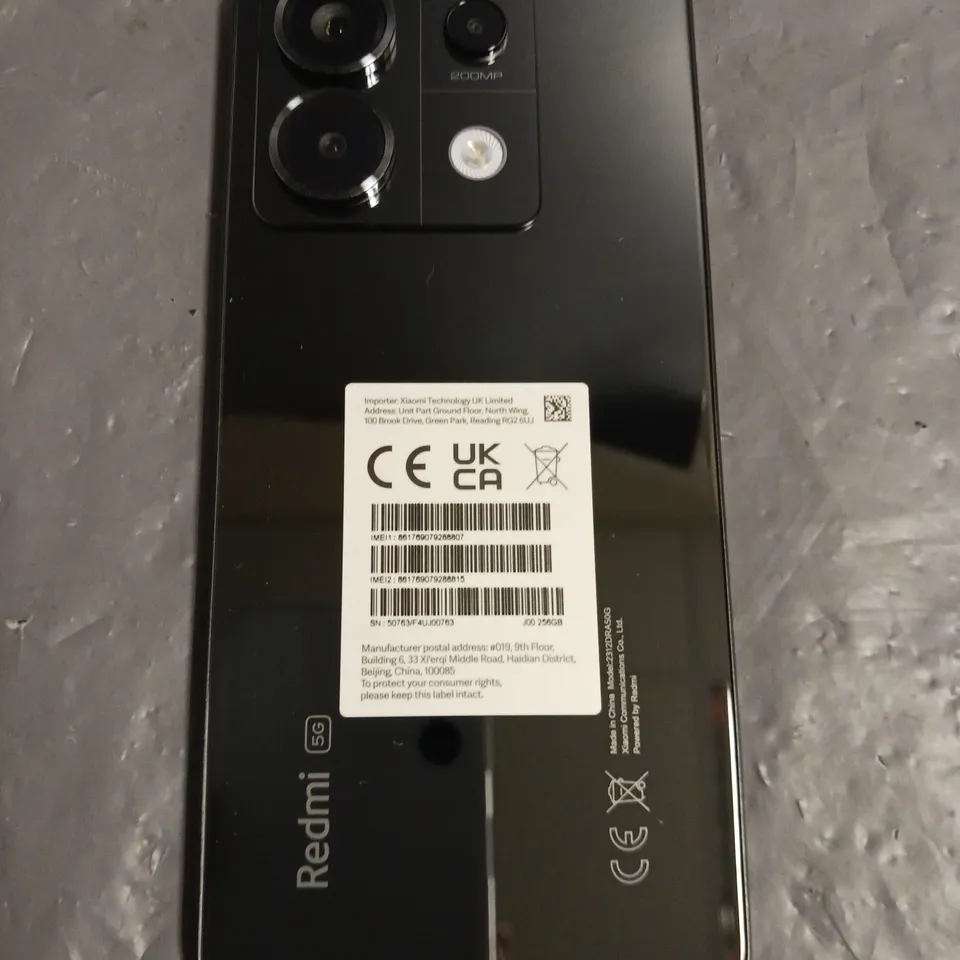 BOXED REDMI NOTE 13 PRO 5G 8GB IN MIDNIGHT BLACK