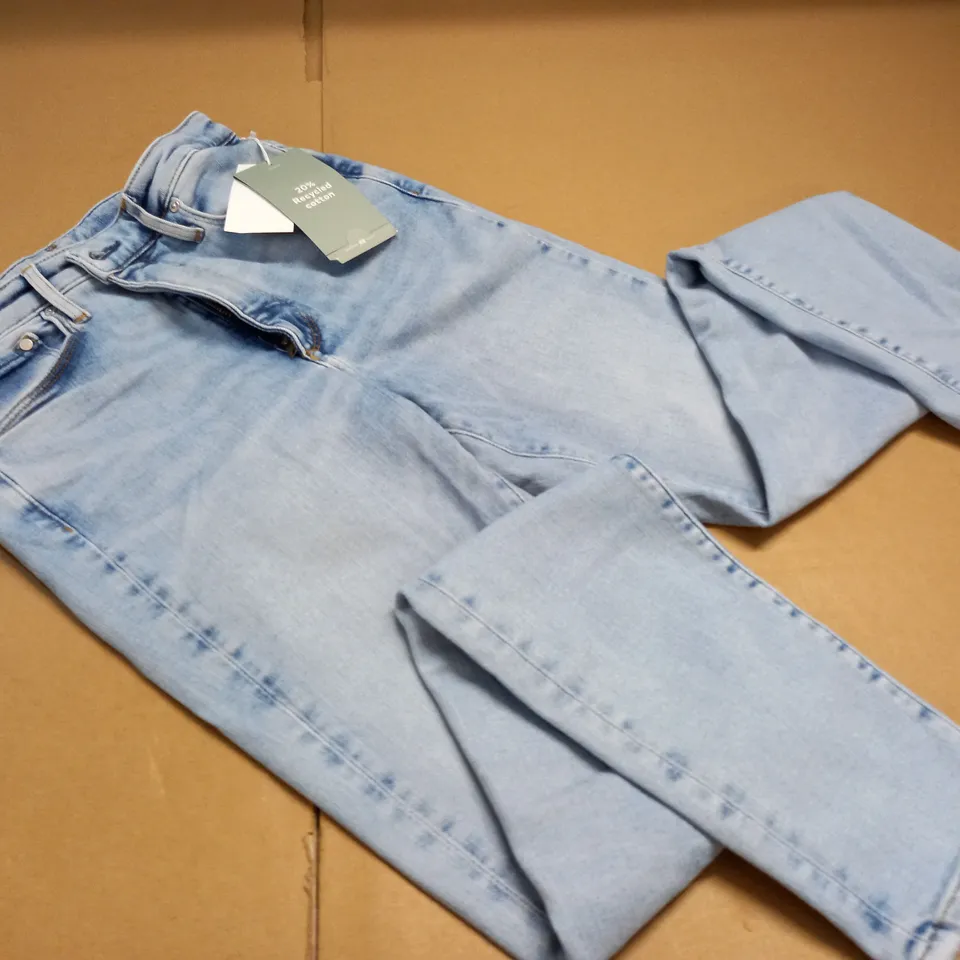 H&M SKINNY HIGH WAIST JEANS - UK 12