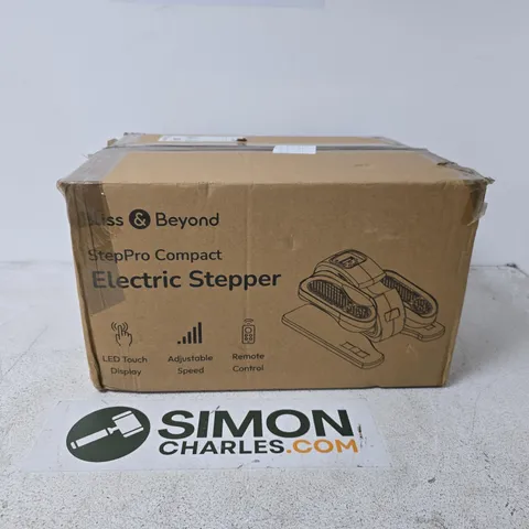BLISS & BEYOND STEPPRO COMPACT ELECTRIC STEPPER – BOXED