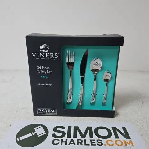VINERS ANGEL 24-PIECE CUTLERY SET, 6 PLACE 