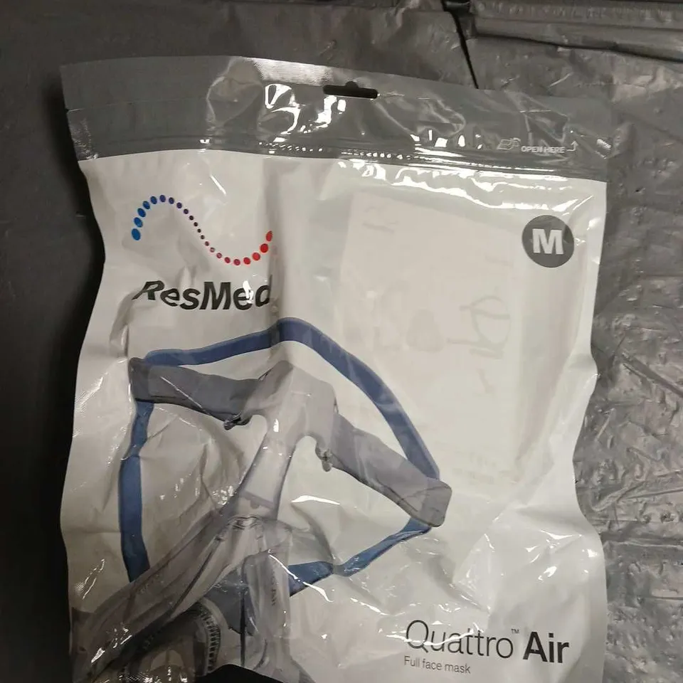 SEALED RESMED QUATTRO AIR FULL FACE MASK - MEDIUM