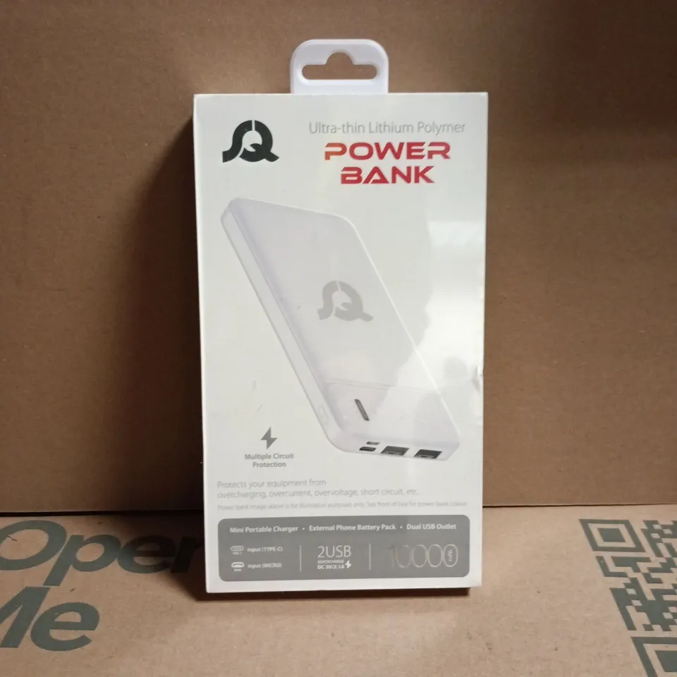 SEALED ULTRA-THIN LITHIUM POLYMER POWER BANK - 1000MAH