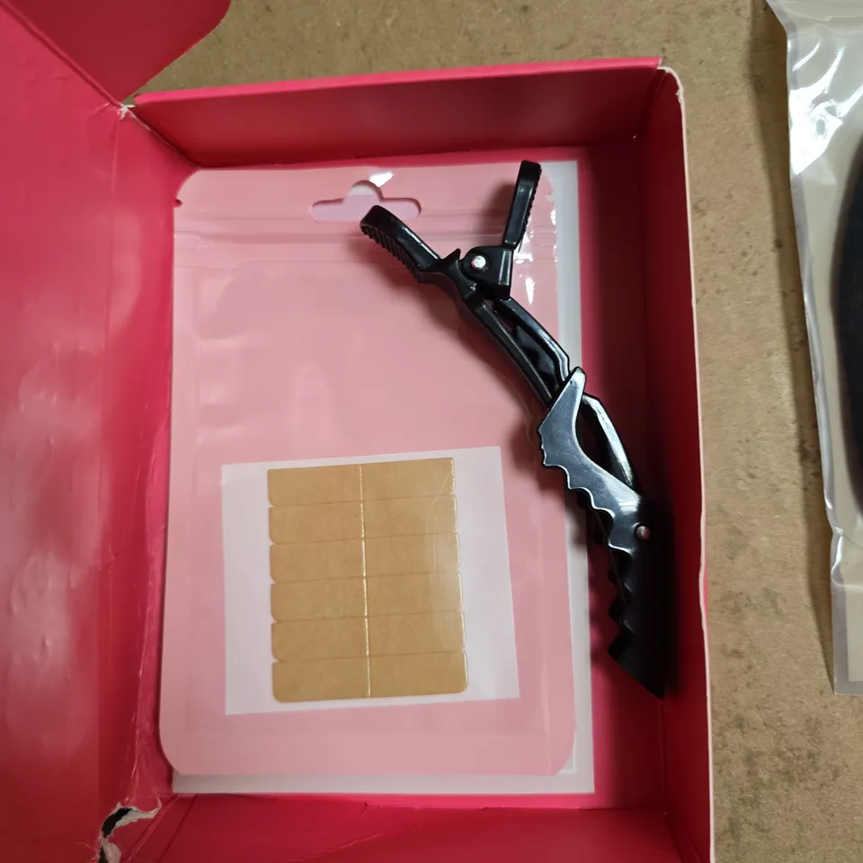 HAIR EXTENSIONS – WEFT WITH TAPE TABS & APPLICATION TOOL 