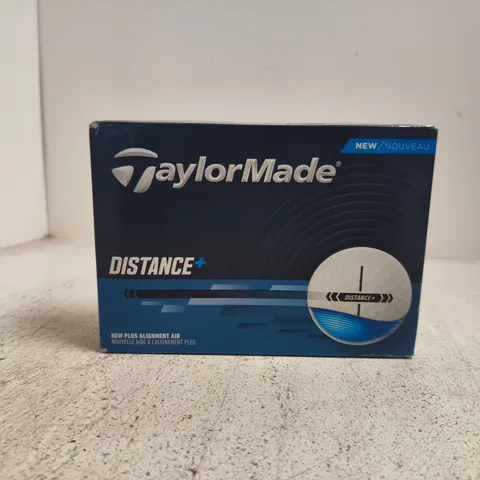 BOXED TAYLORMADE 2025 DISTANCE+ GOLF BALLS - WHITE DOZEN