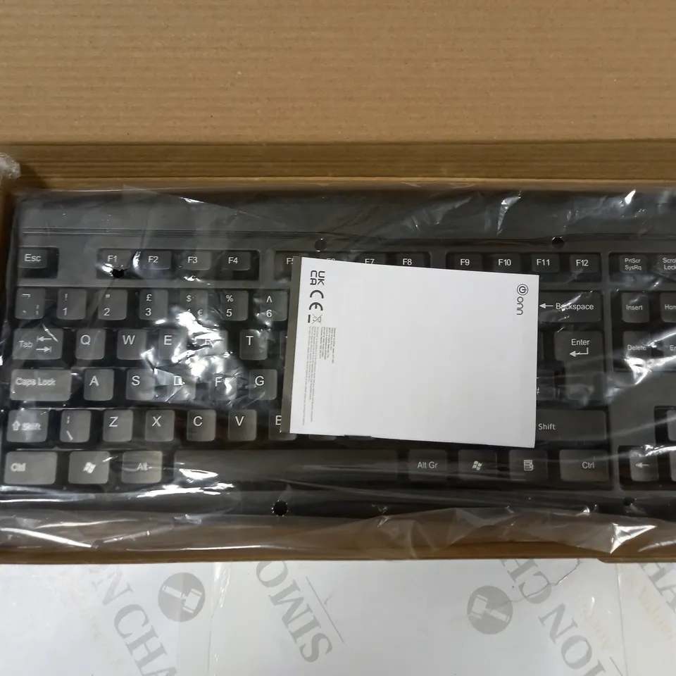 LOT OF 2 ONN WIRELESS KEYBOARD AND MOUSE COMBO