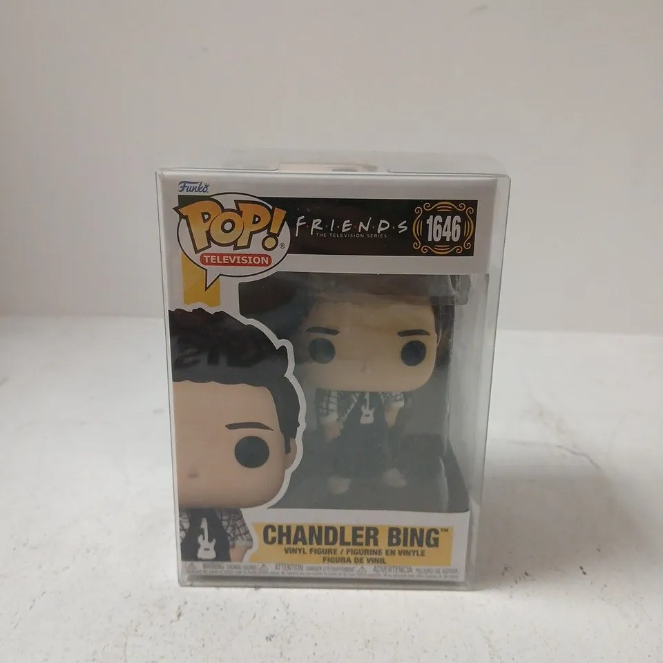 BOXED FUNKO POP! TELEVISION FRIENDS CHANDLER BING VINYL FIGURE - 1646