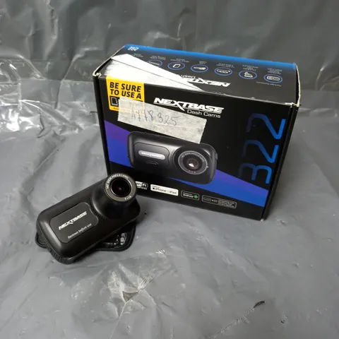BOXED NEXTBASE 322 VEHICLE DASH CAM