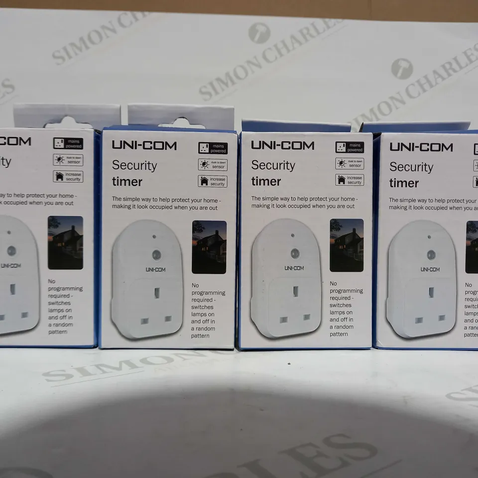 UNI-COM SET OF 4 SECURITY TIMERS