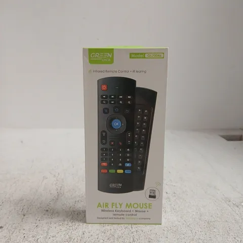 GREEN LYCA AIR FLY MOUSE WIRELESS KEYBOARD/MOUSE/REMOTE CONTROL