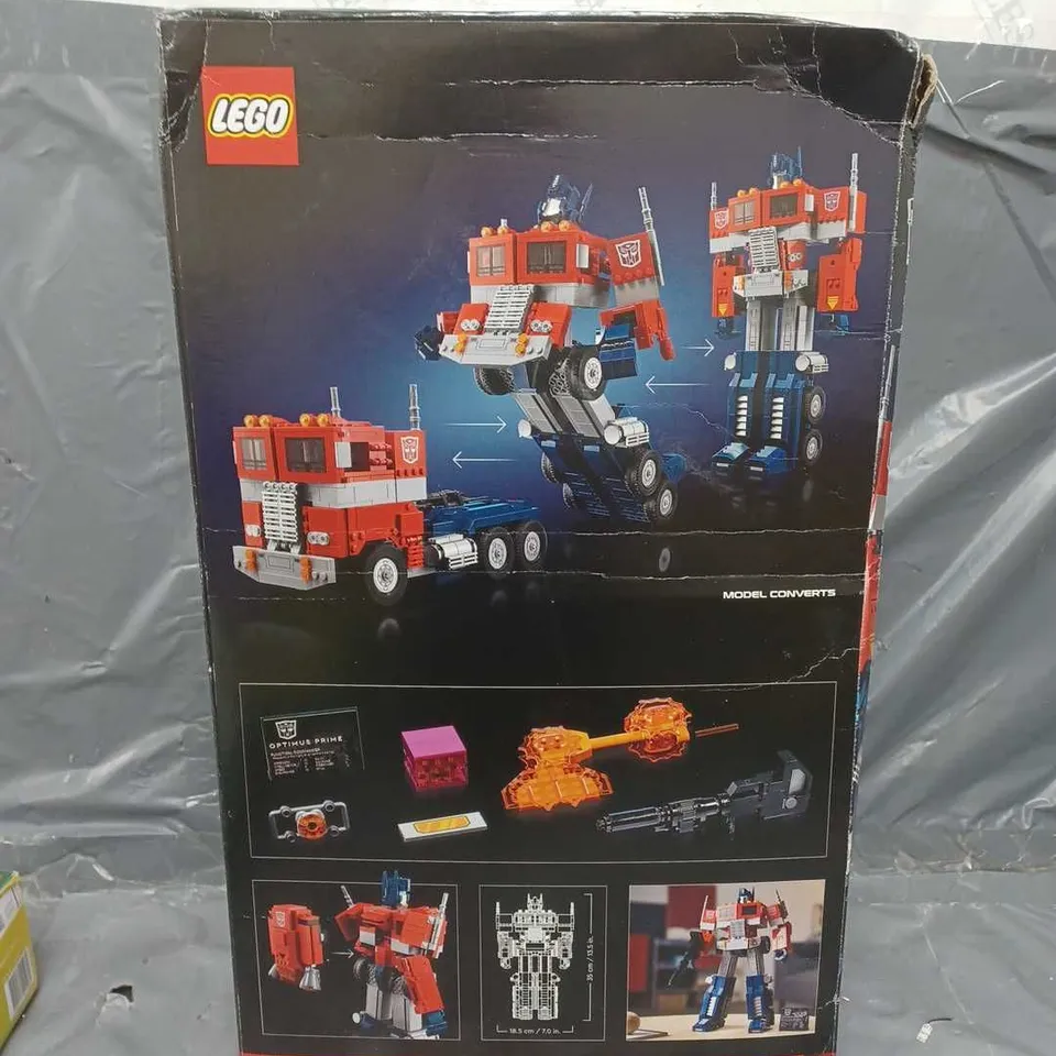 BOXED LEGO TRANSFORMERS OPTIMUS PRIME 10302 RRP £149