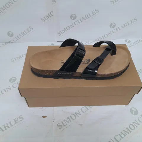 BONOVA GERMAN BIO INNOVATION BLACK STRAP SANDLE SIZE 40
