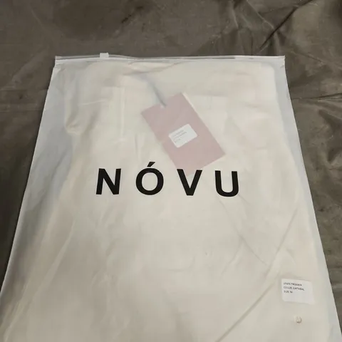 NÓVU LINEN TROUSER – OATMEAL, SIZE M