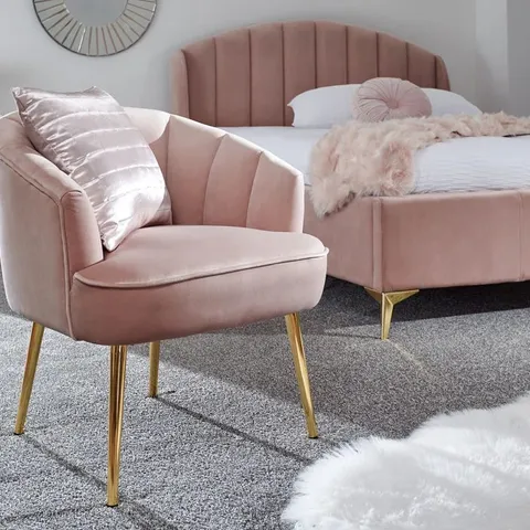 BOXED GFW PETTINE CHAIR - BLUSH PINK (1 BOX)