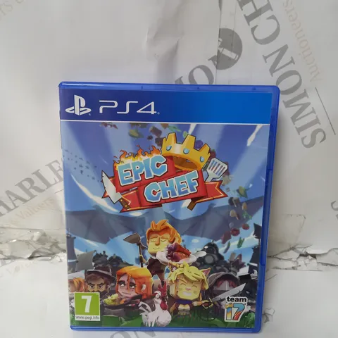 SEALED PLAYSTATION 4 EPIC CHEF VIDEO GAME