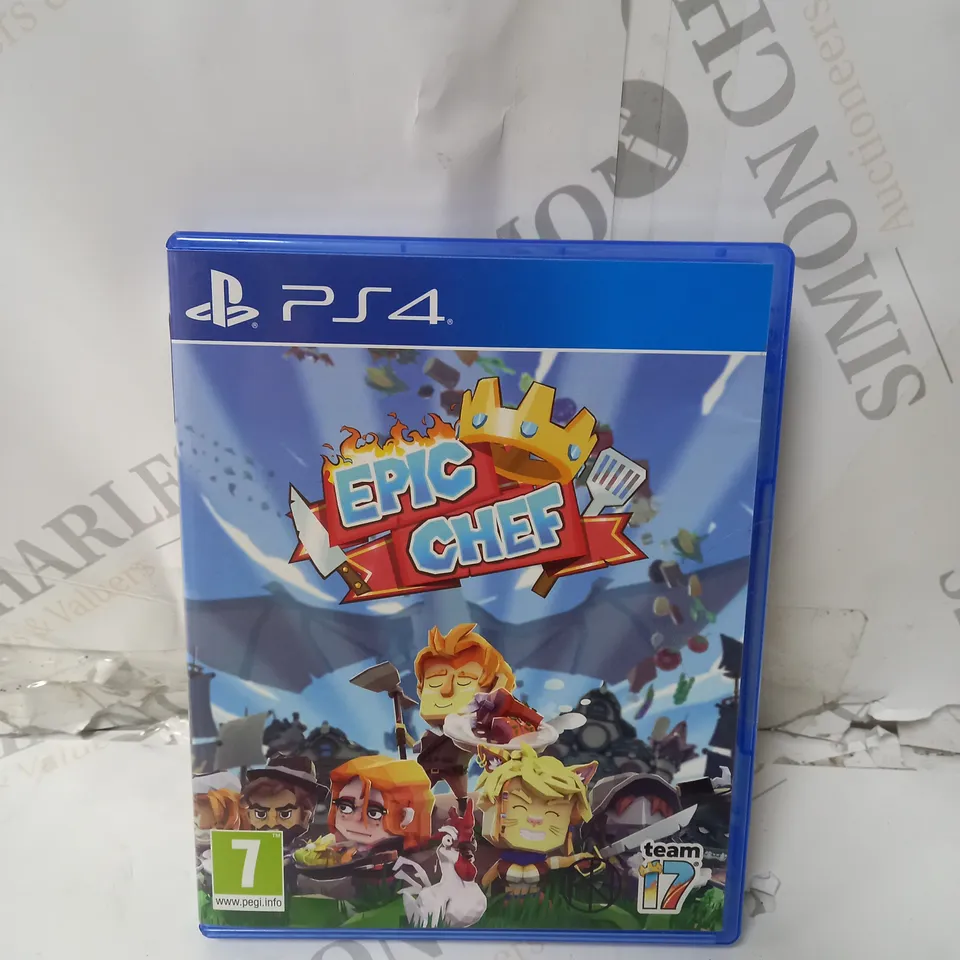 SEALED PLAYSTATION 4 EPIC CHEF VIDEO GAME 