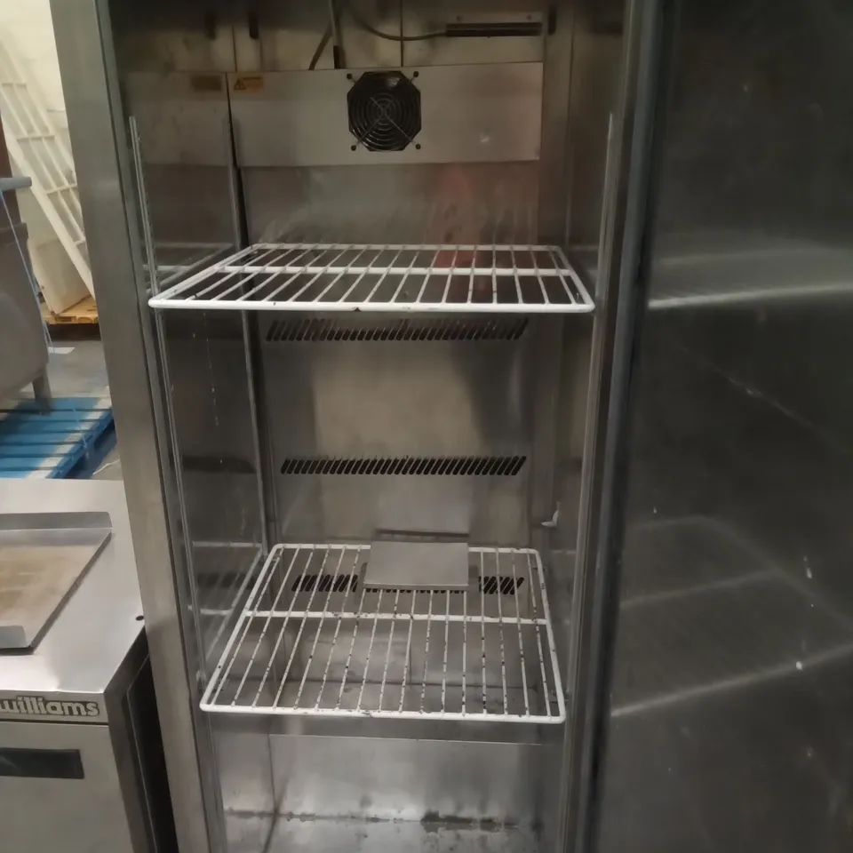WILLIAMS HA400SS SINGLE DOOR UPRIGHT REFRIGERATOR 