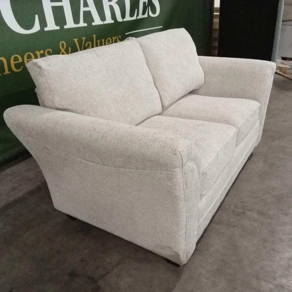 DURY CHUNKY WEAVE 2 SEATER STANDARD BACK SOFA - NATURAL RRP £599