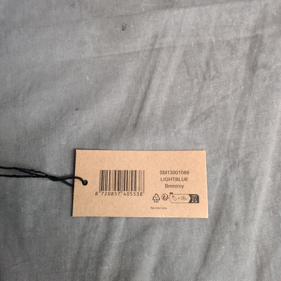 STEVEN MADDEN LIGHT BLUE CROSSBODY BAG WITH MATCHING ROUND COIN PURSE