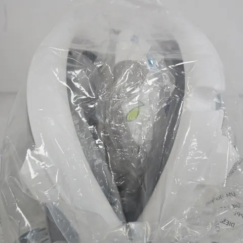 WHITE/GREY PORTABLE FOLD AWAY BABY BATH 