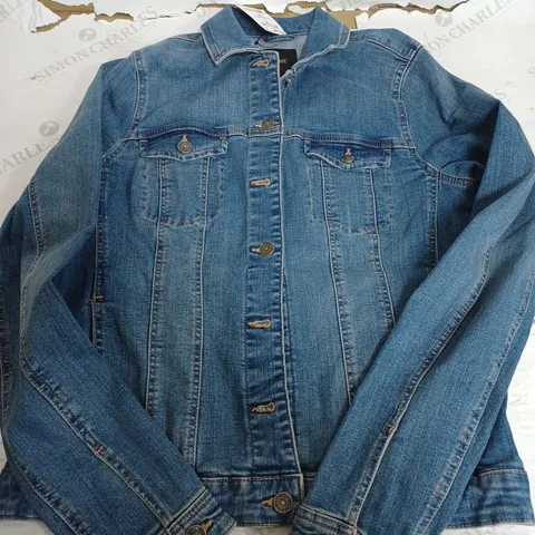 NEXT DENIM 2 POCKET BUTTON UP JACKET - 16T