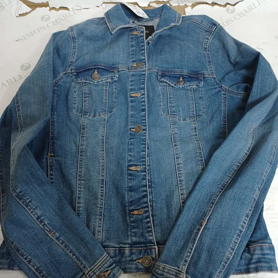 NEXT DENIM 2 POCKET BUTTON UP JACKET - 16T